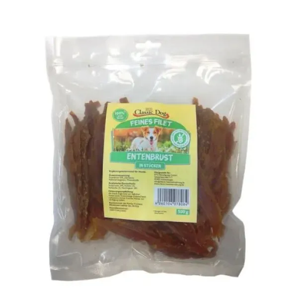 Classic Dog Feines Filet Entenbrustfilets 500 g